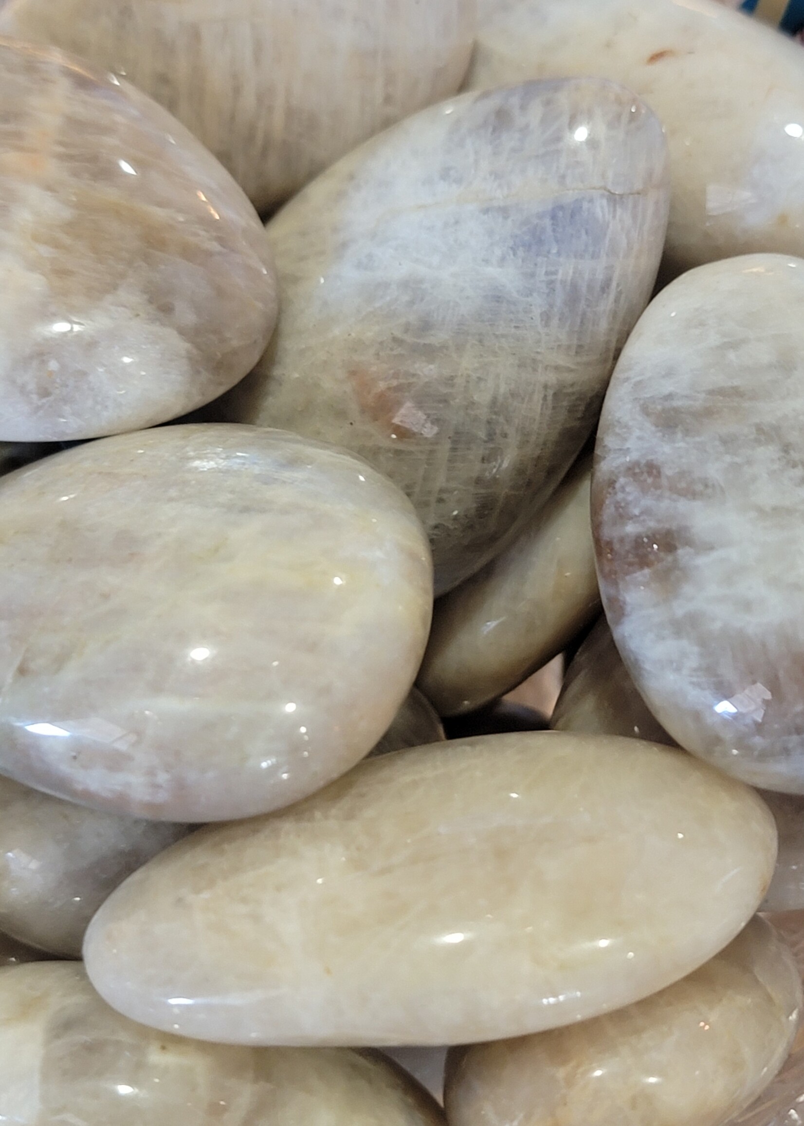 Channeling Stone Palm (Sunstone/ Moonstone Mix)