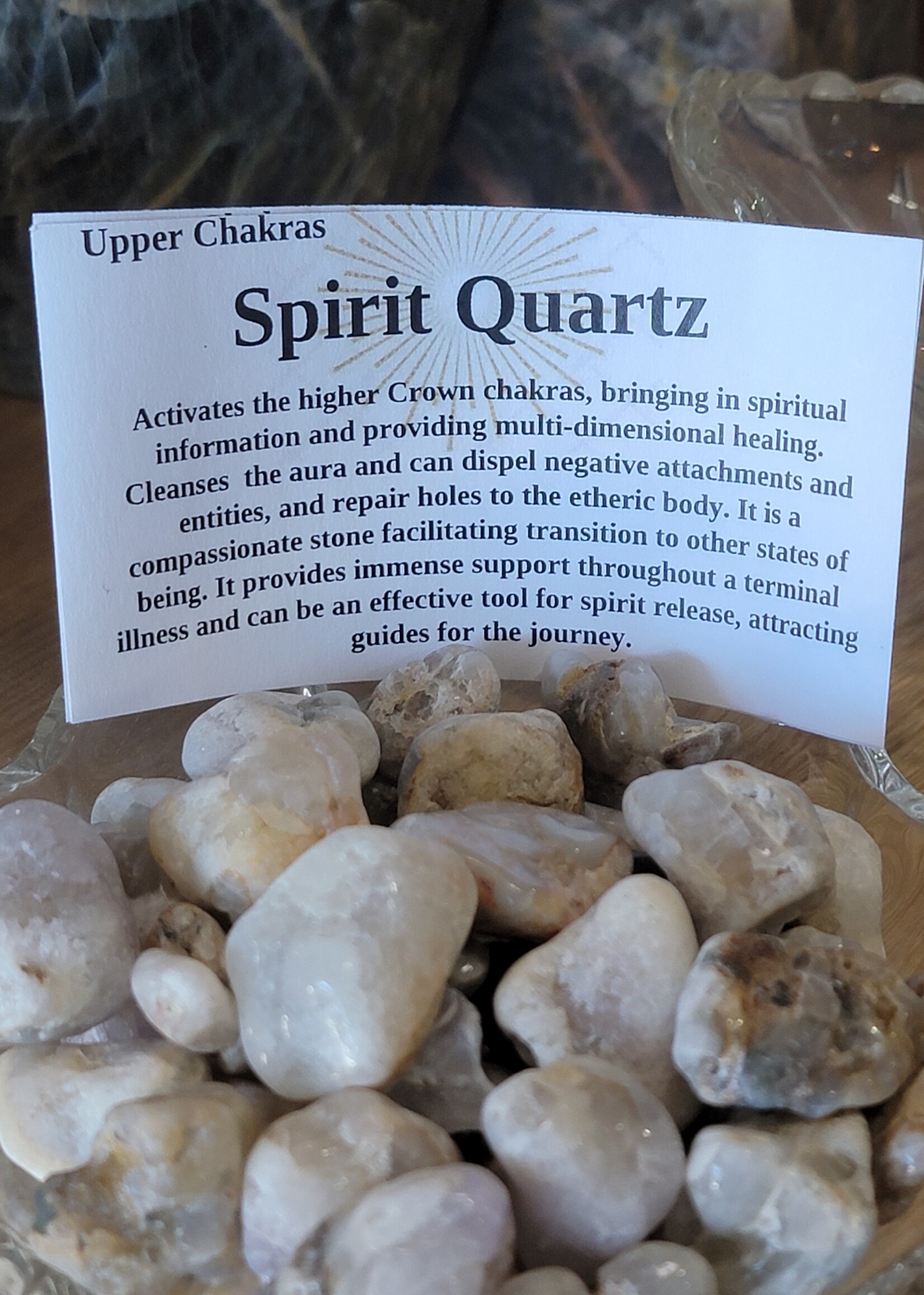 Spirit Quartz Tumbled, Large