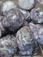 Astrophyllite and Garnet Tumbled