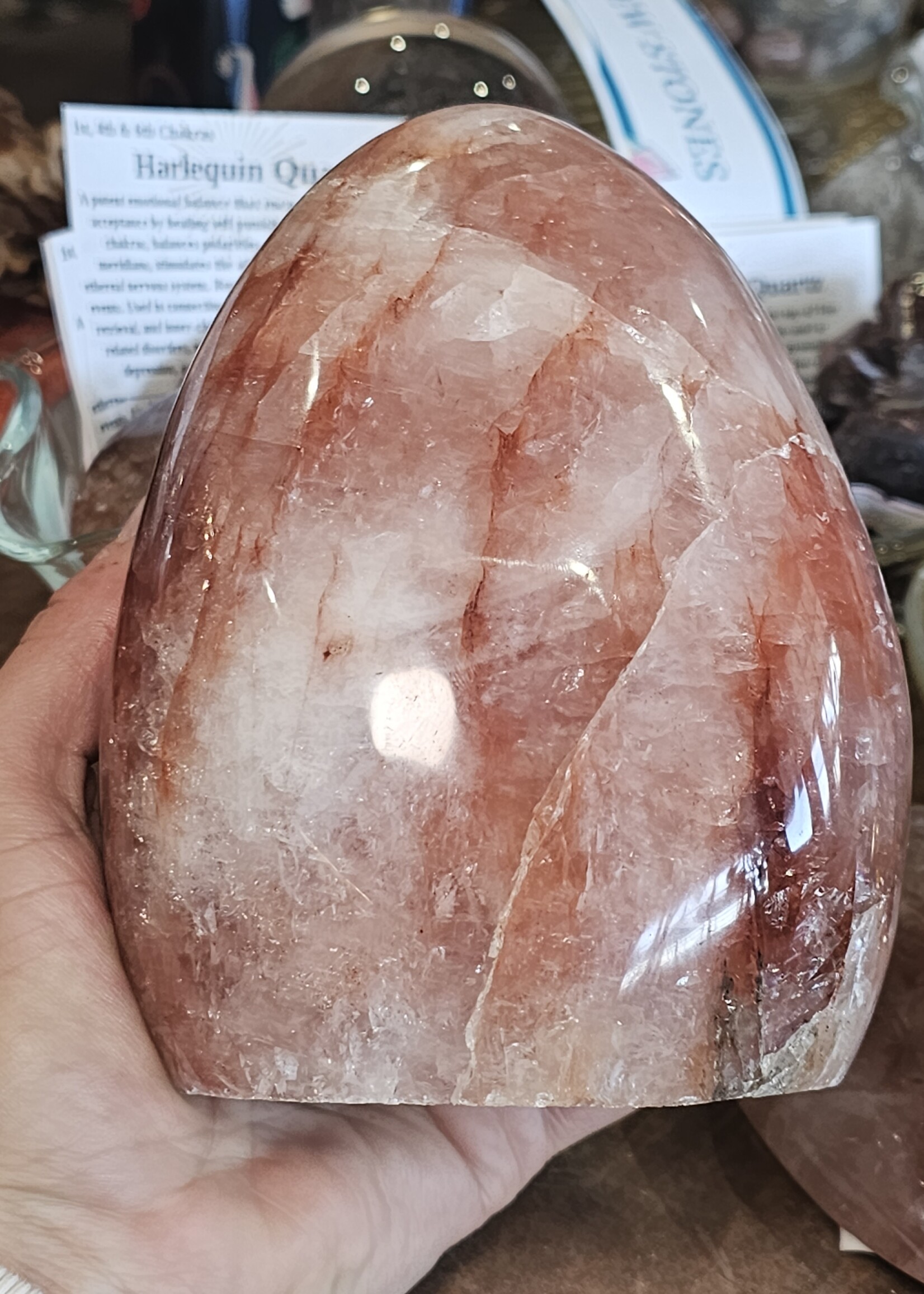 Harlequin Quartz Freeform 6 x 3x32.5inch