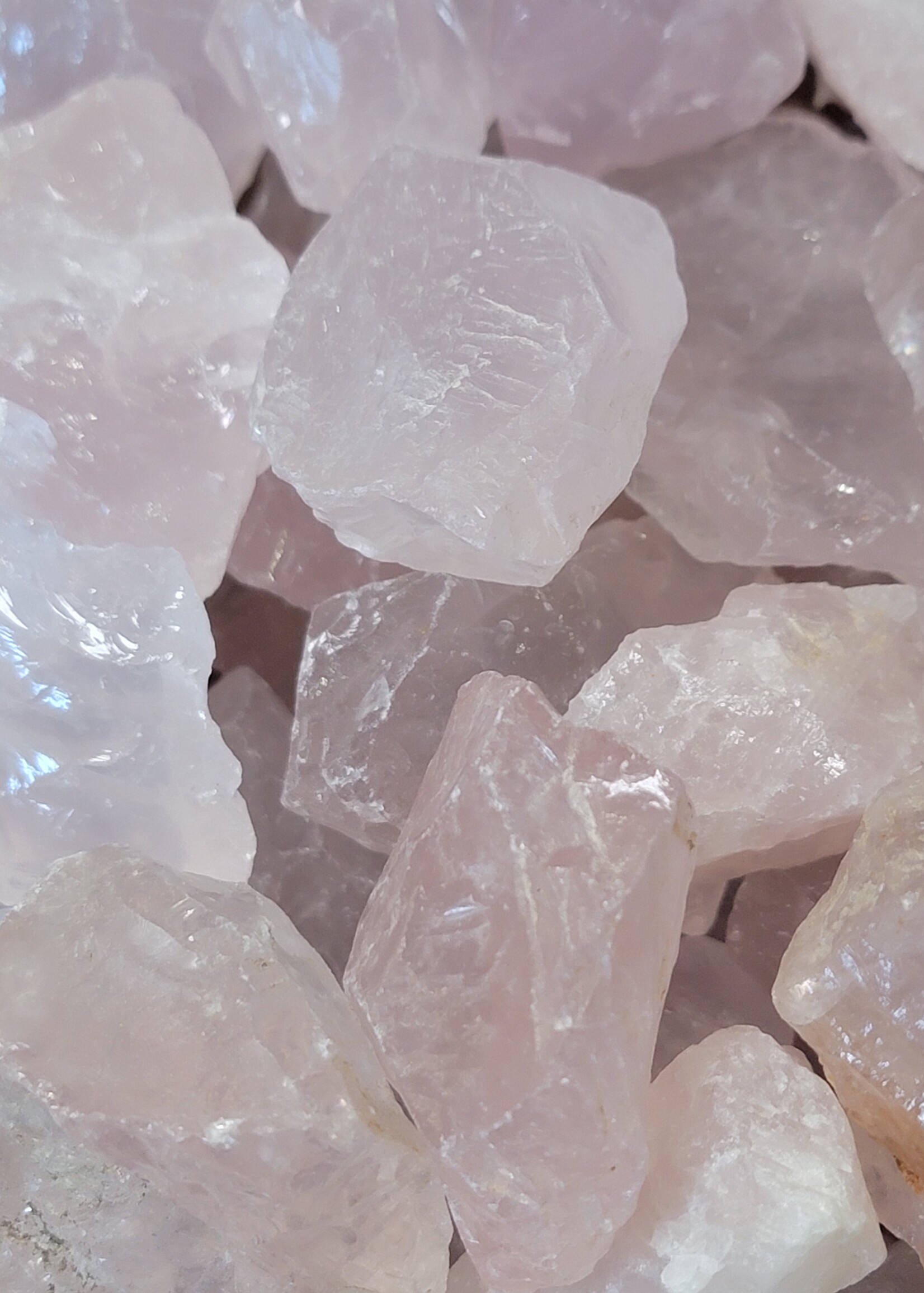 Rose Quartz Rough 2x2x1.5 inch
