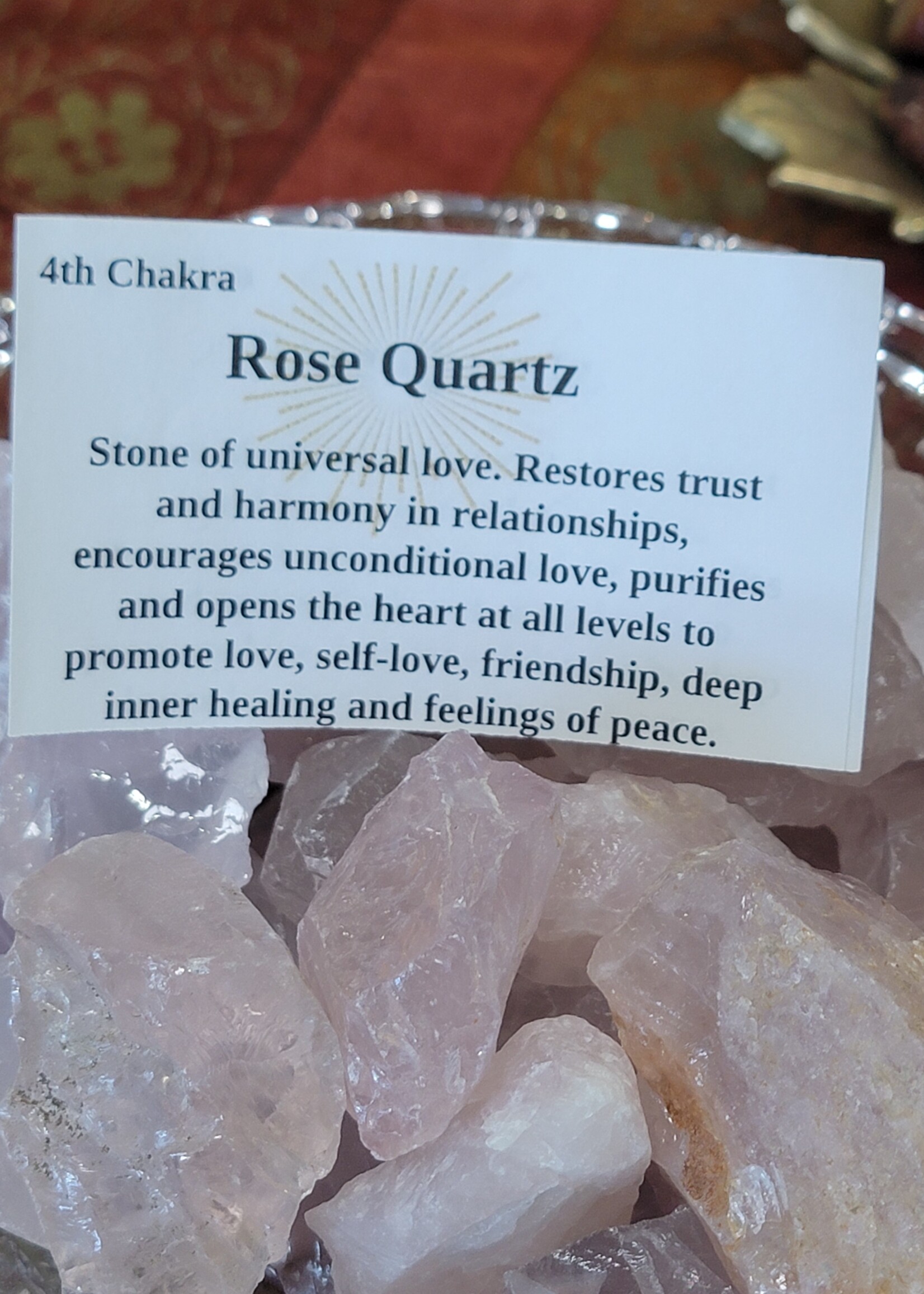 Rose Quartz Rough 2x2x1.5 inch