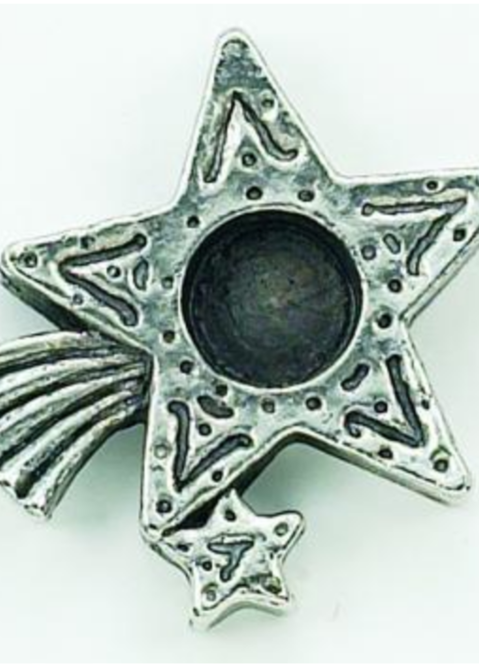 Spell Candle Holders -Pewter