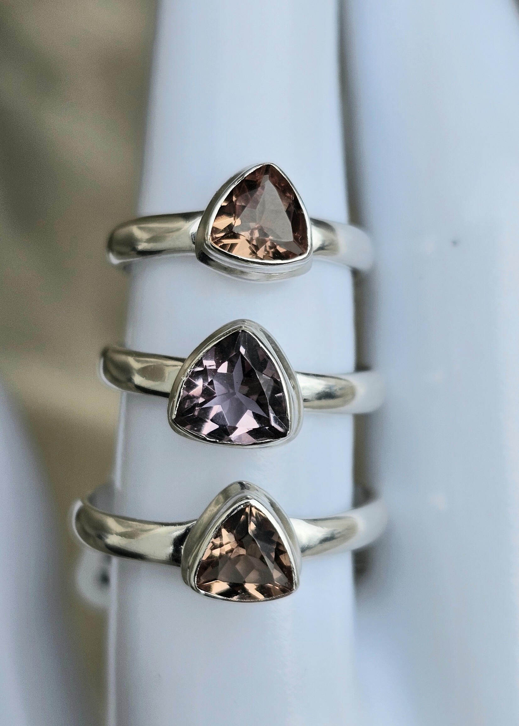 Alexanderite Faceted Ring (e)