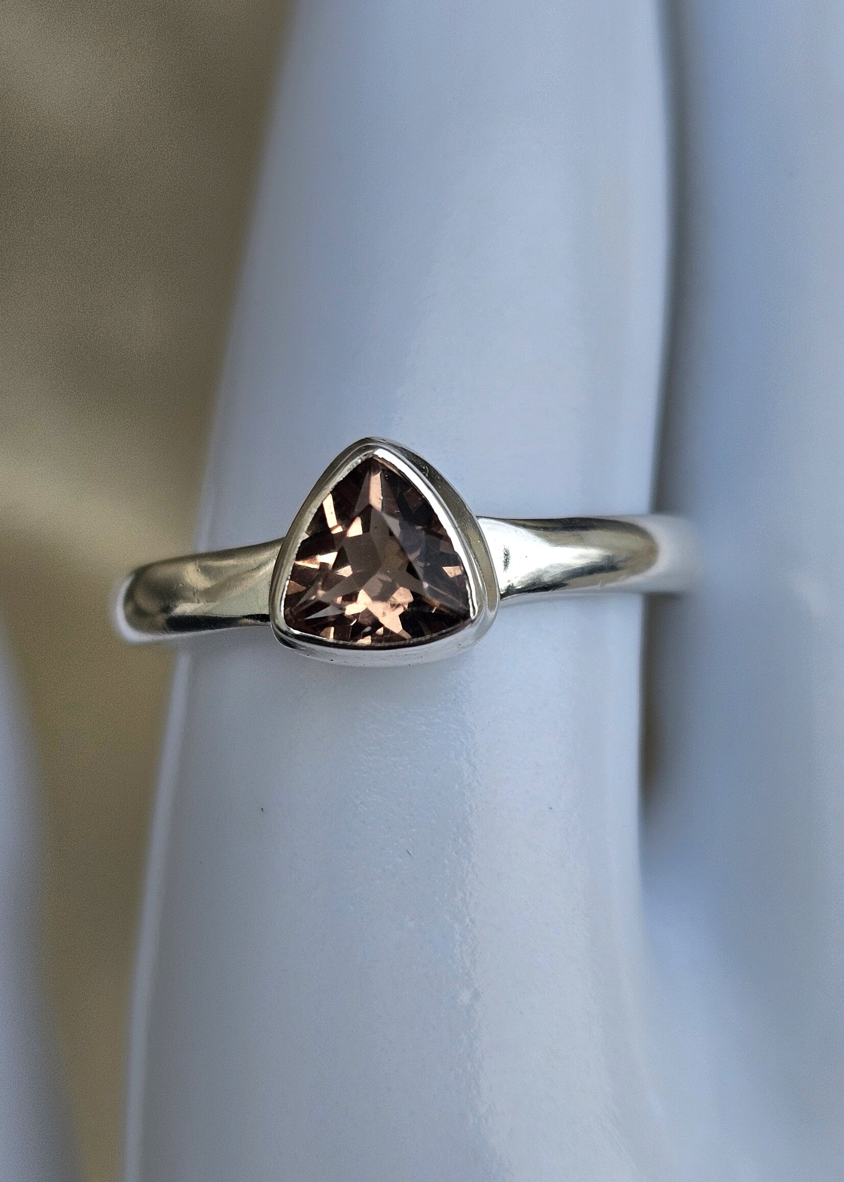 Alexanderite Faceted Ring (e)