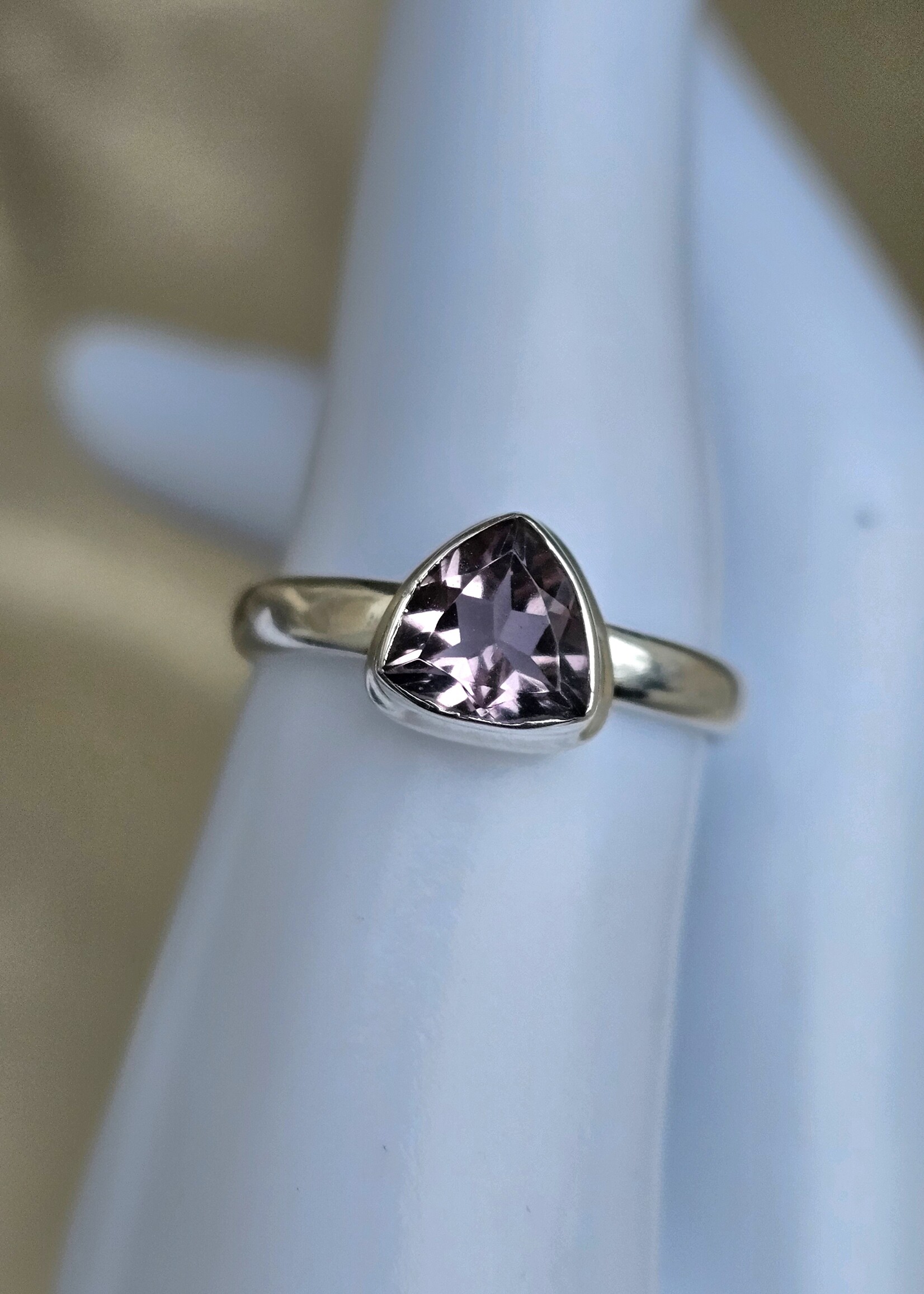 Alexanderite Faceted Ring (e)