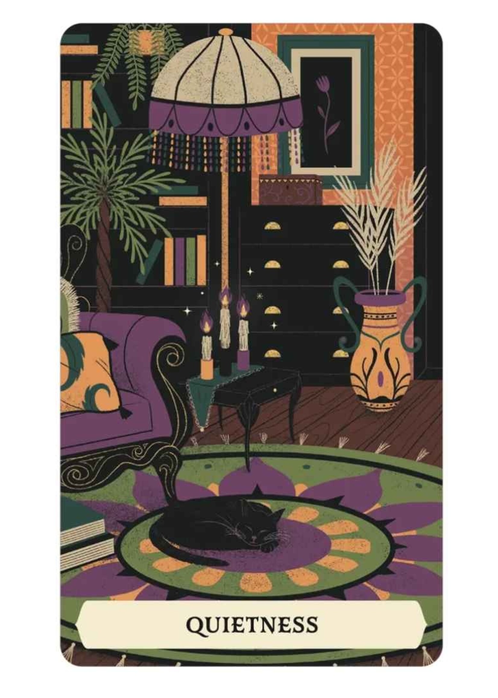 The Secret Oracle of the Green Witch 50-Card Deck & Book