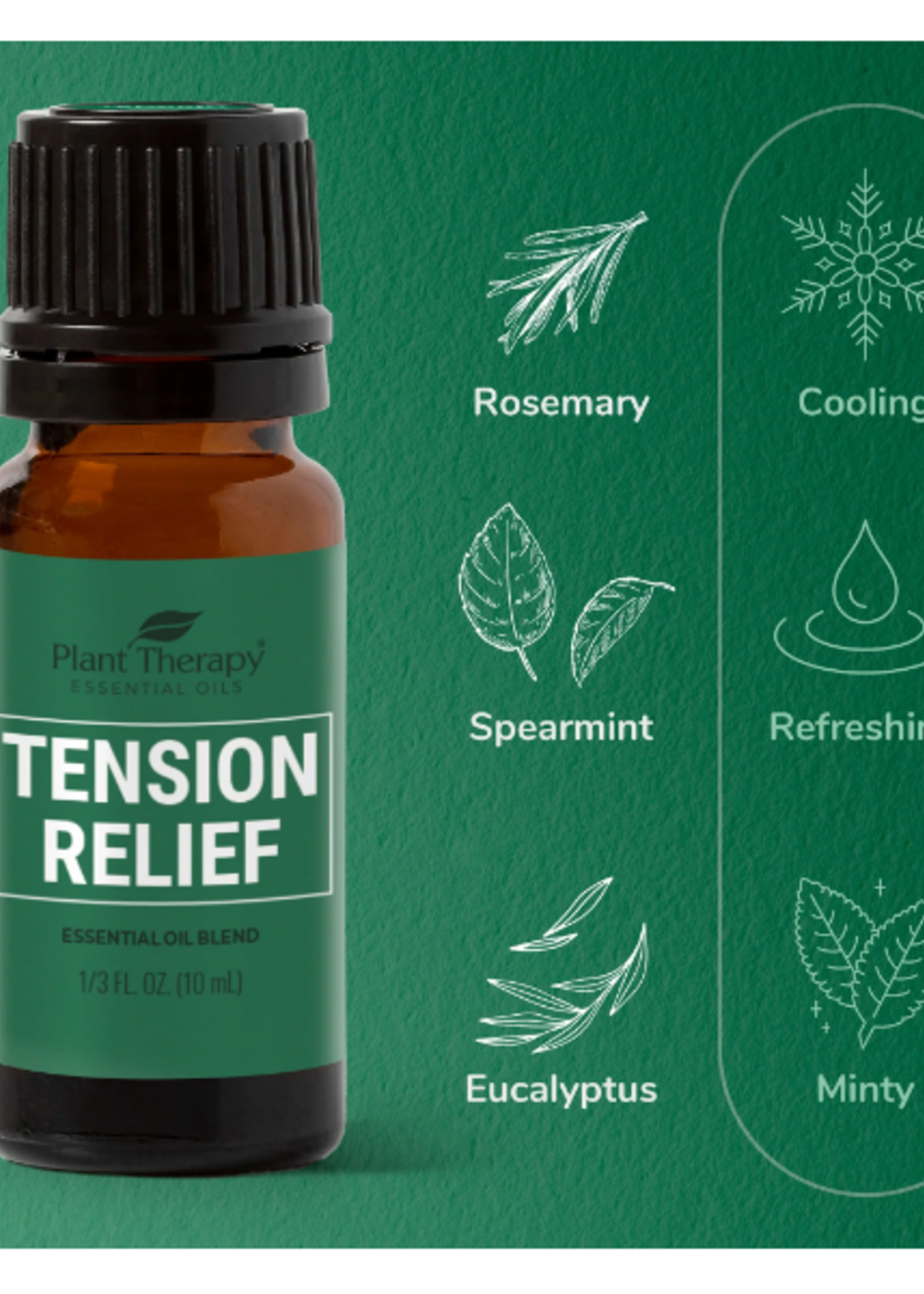 Plant Therapy Tension Relief Essential Oil 10ml