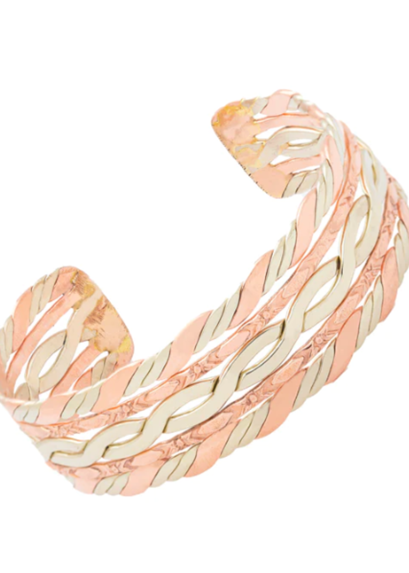 Copper Bracelet Cuff 7012 (Adjustable) 3/4" wide