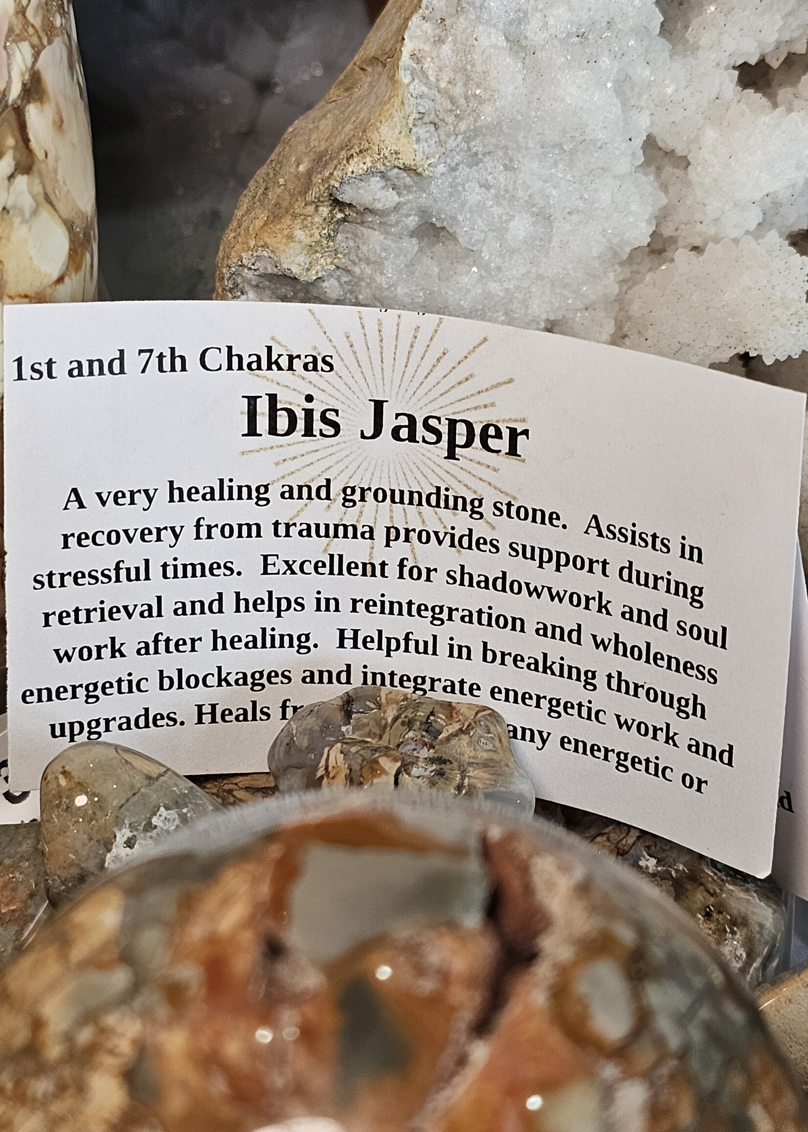 Ibis Jasper Tumbled, Medium