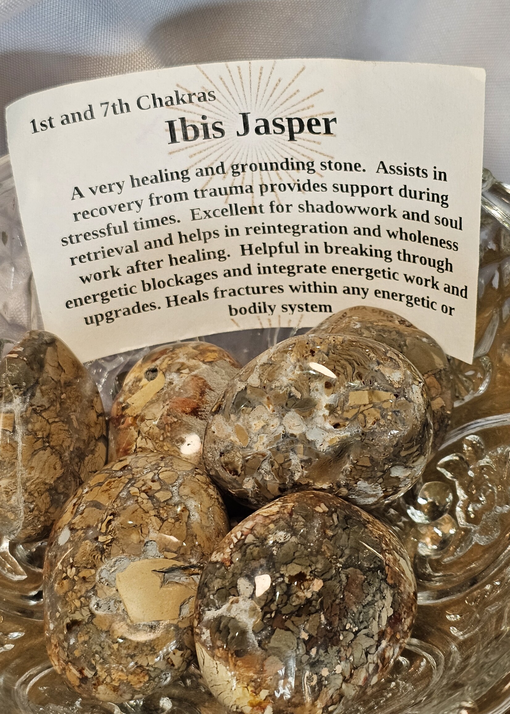 Ibis Jasper Palm Sm 1x1"