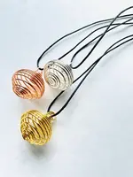 Spring Cage Pendant