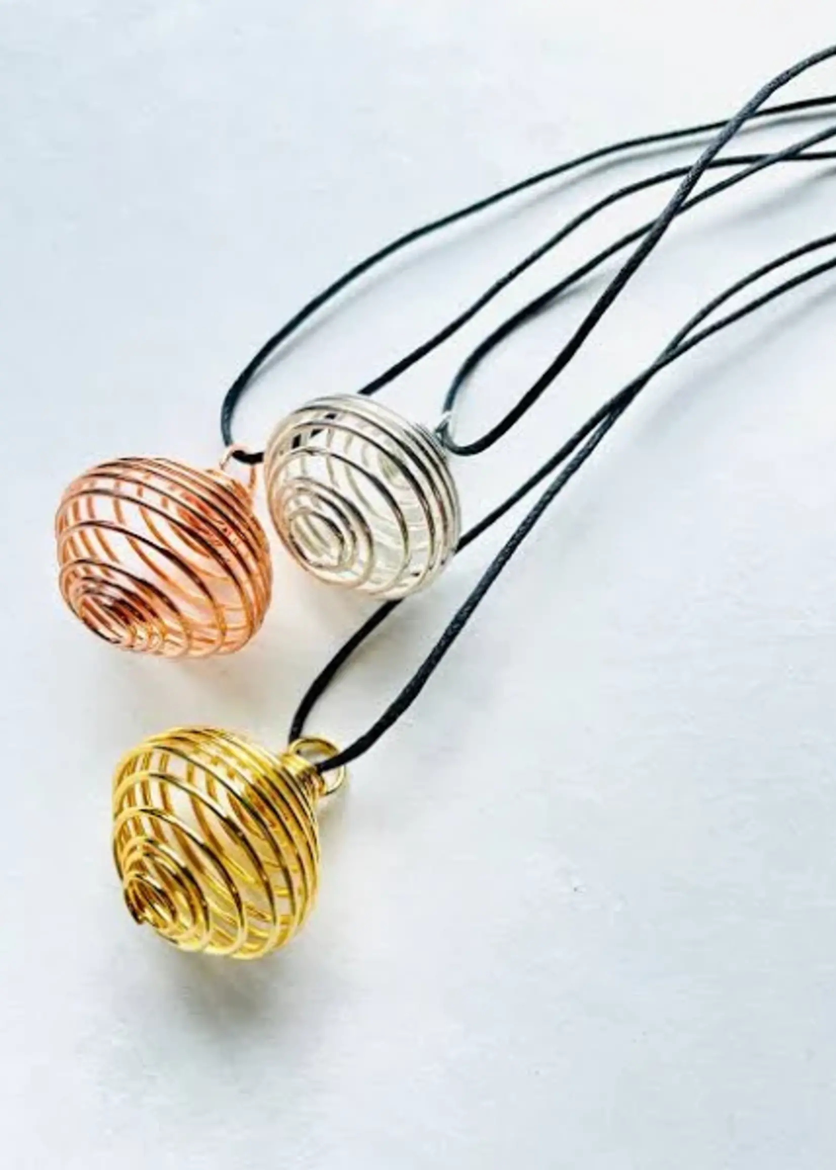 Spring Cage Pendant
