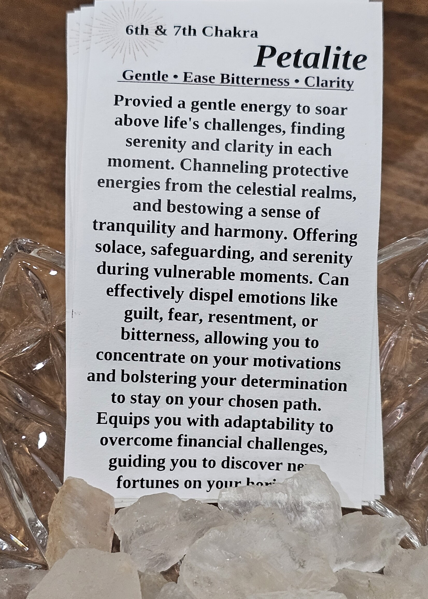 Petalite Natural Rough, Small