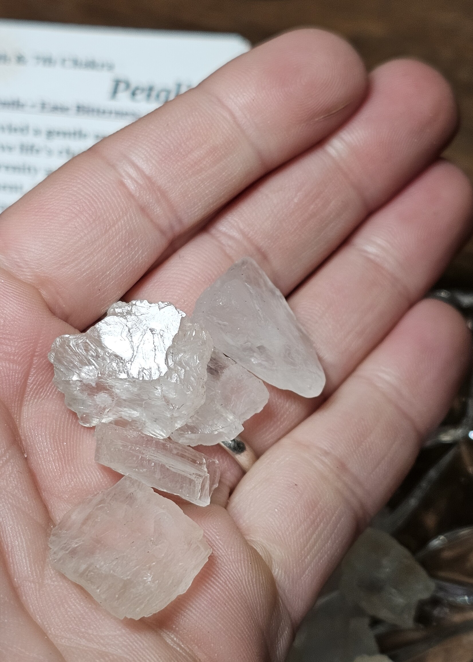 Petalite Natural Rough, Small