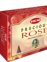 Precious Rose Incense Cones HEM