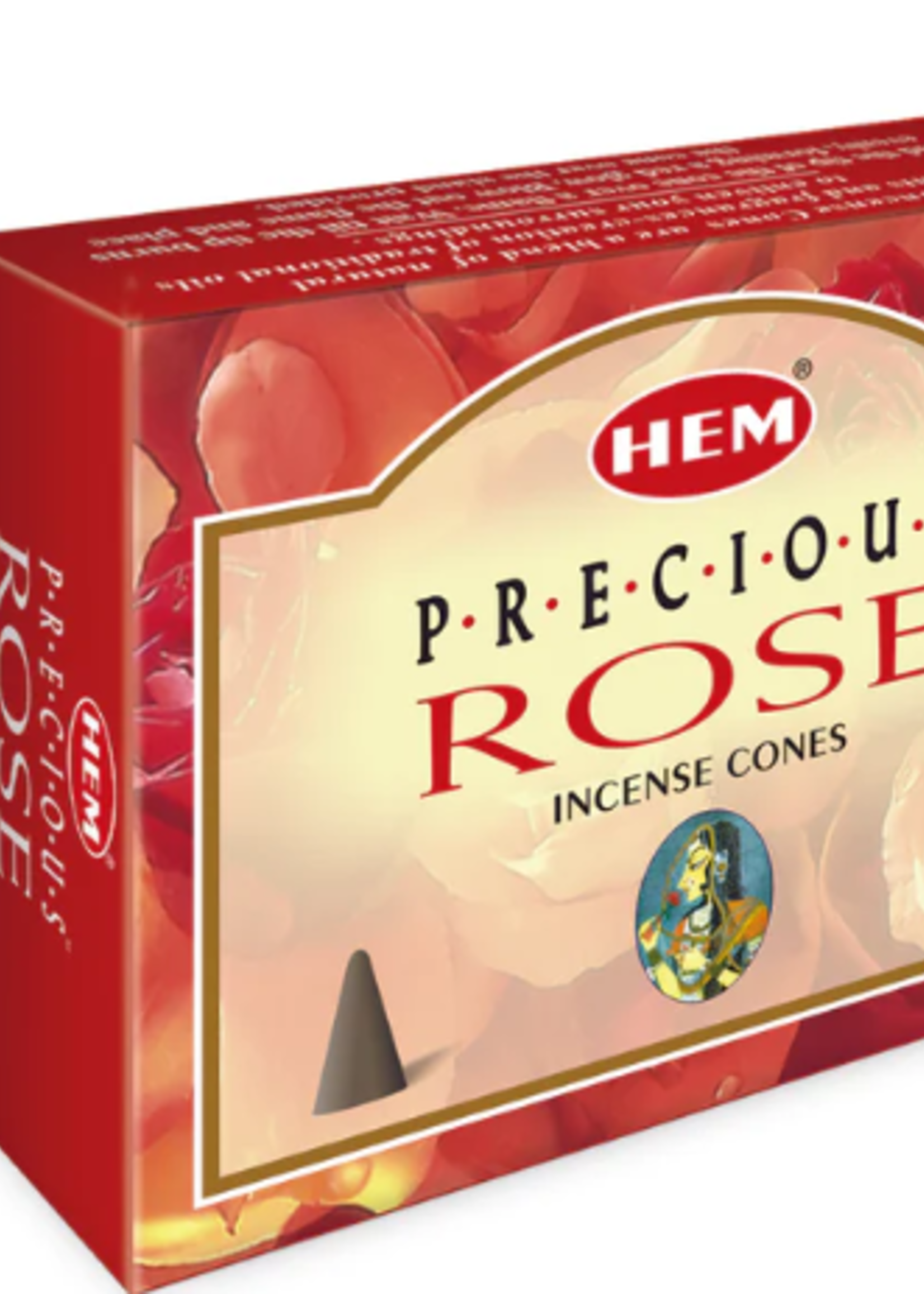 Precious Rose Incense Cones HEM