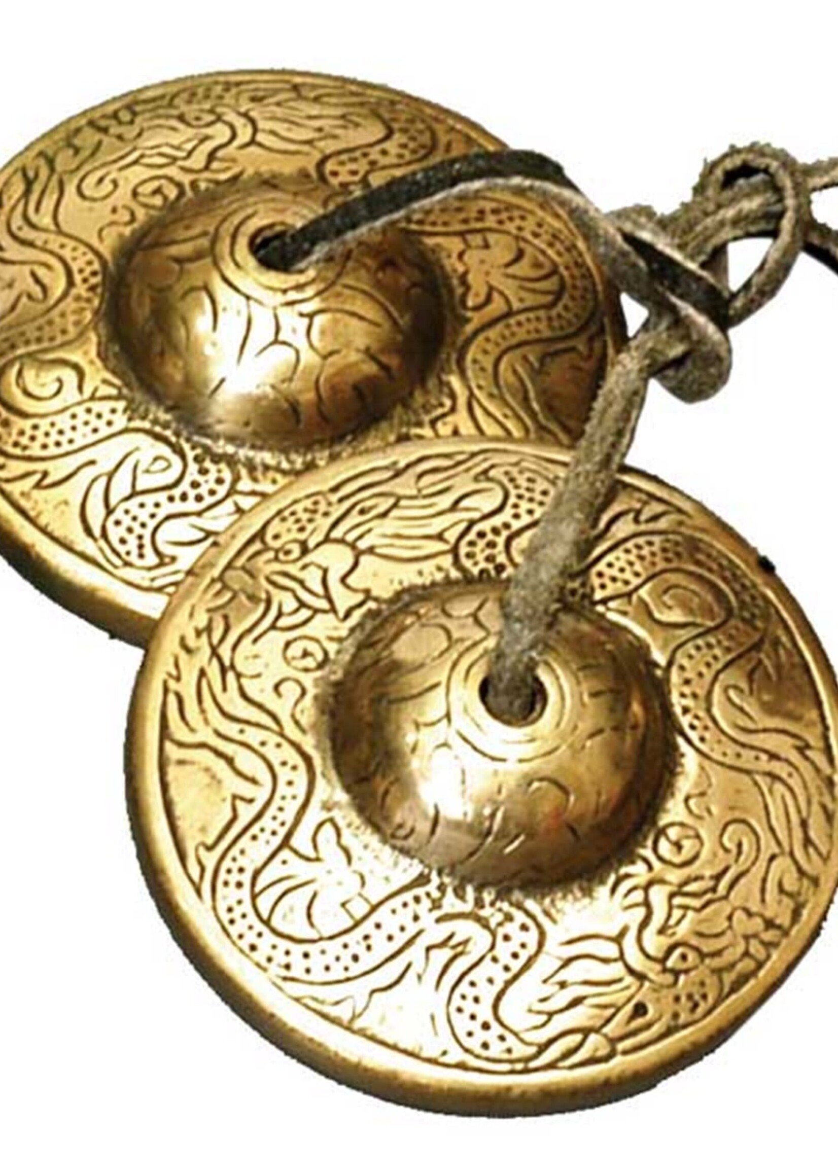 Tingsha- Cymbals Tibetan Dragon Et