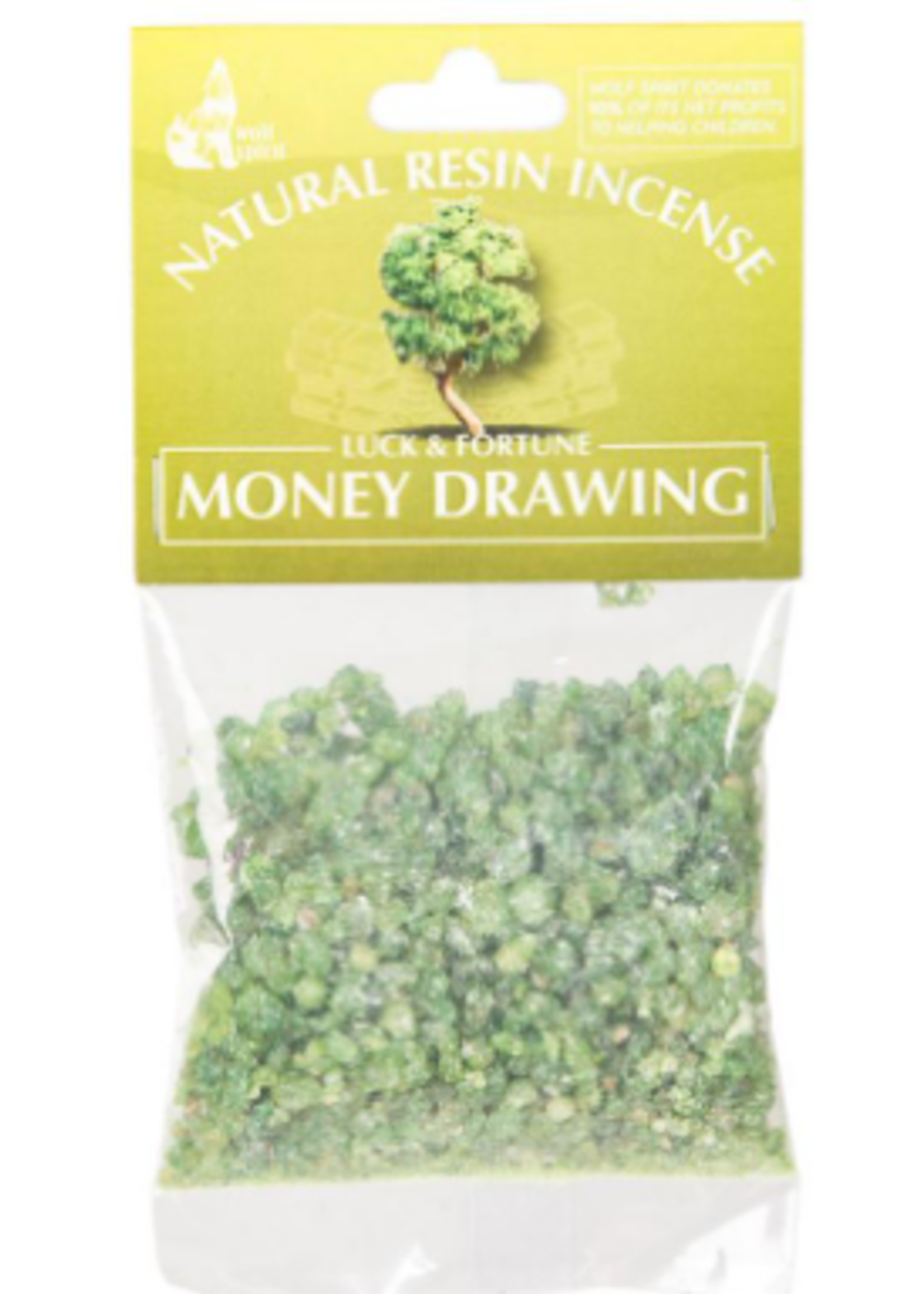 Money Drawing Resin for Luck & Fortune