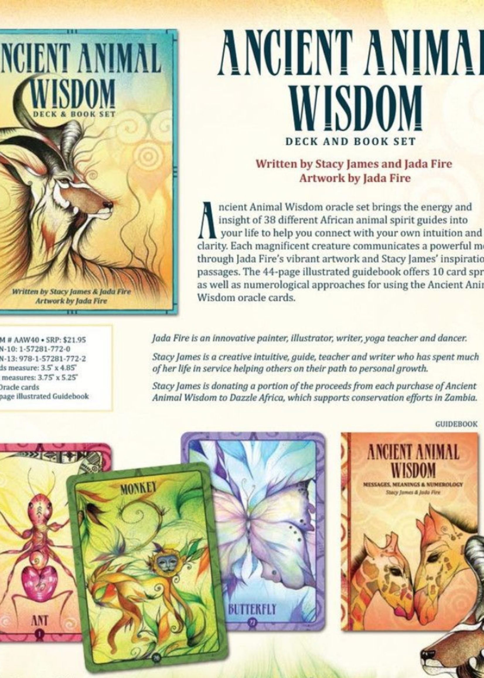 Ancient Animal Wisdom Oracle Deck - Local KC Artist