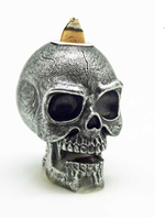 Skull Backflow Incense Burner 3.5"