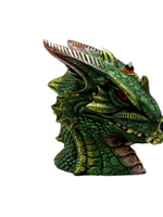 Green Dragon Backflow Burner 6x6x4" Cast Resin