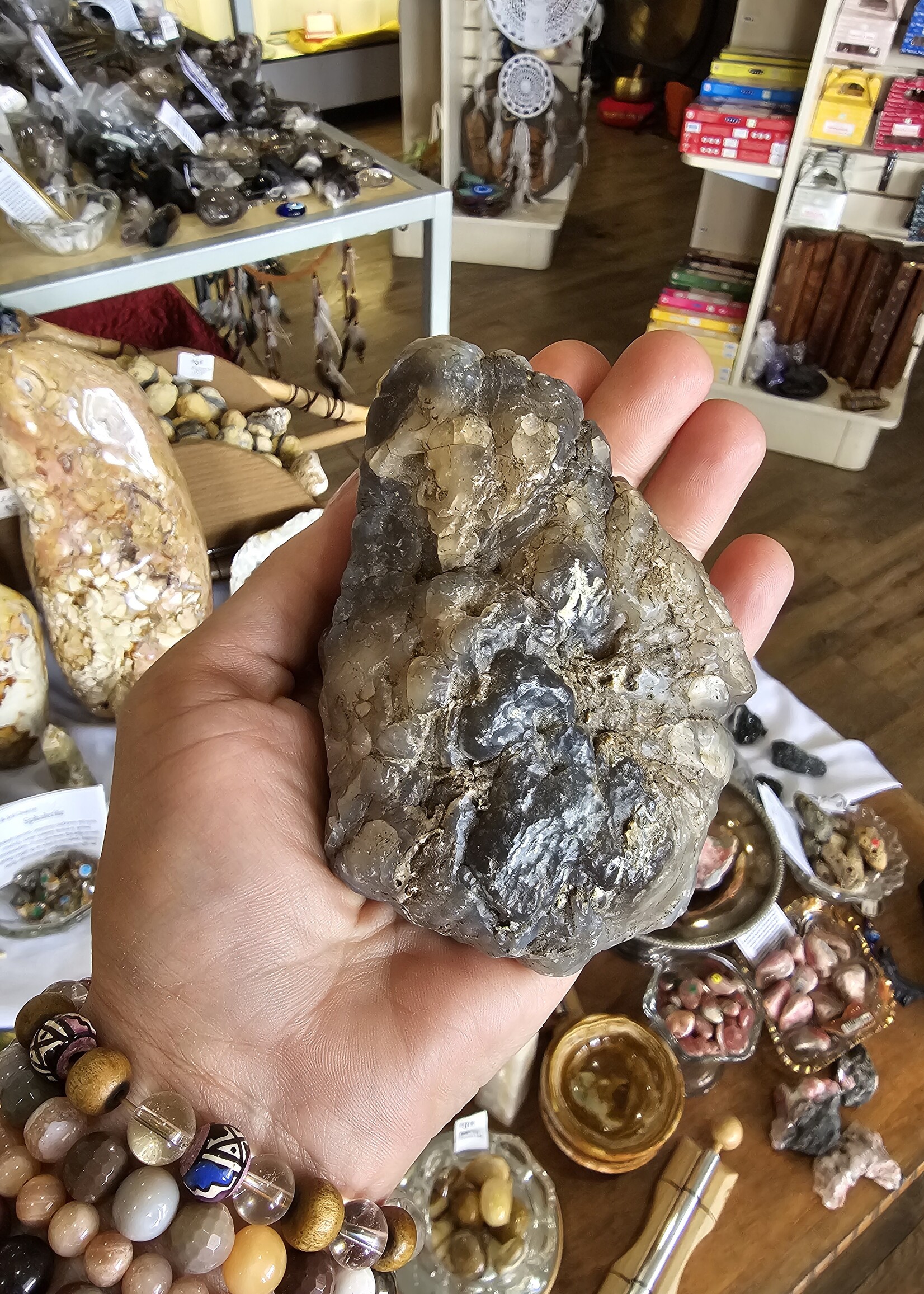 Chalcedony Natural Formation LG 4x3x1.5"