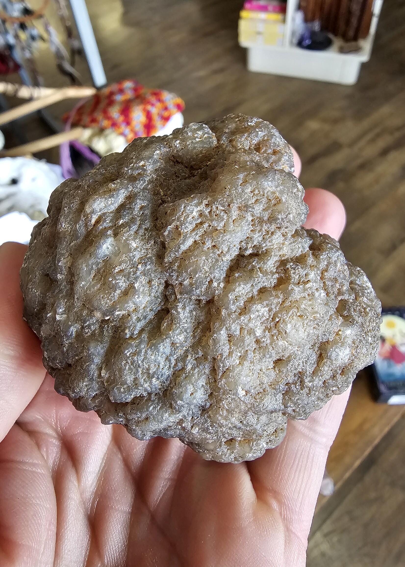 Chalcedony Natural Formation Lg 3x2"