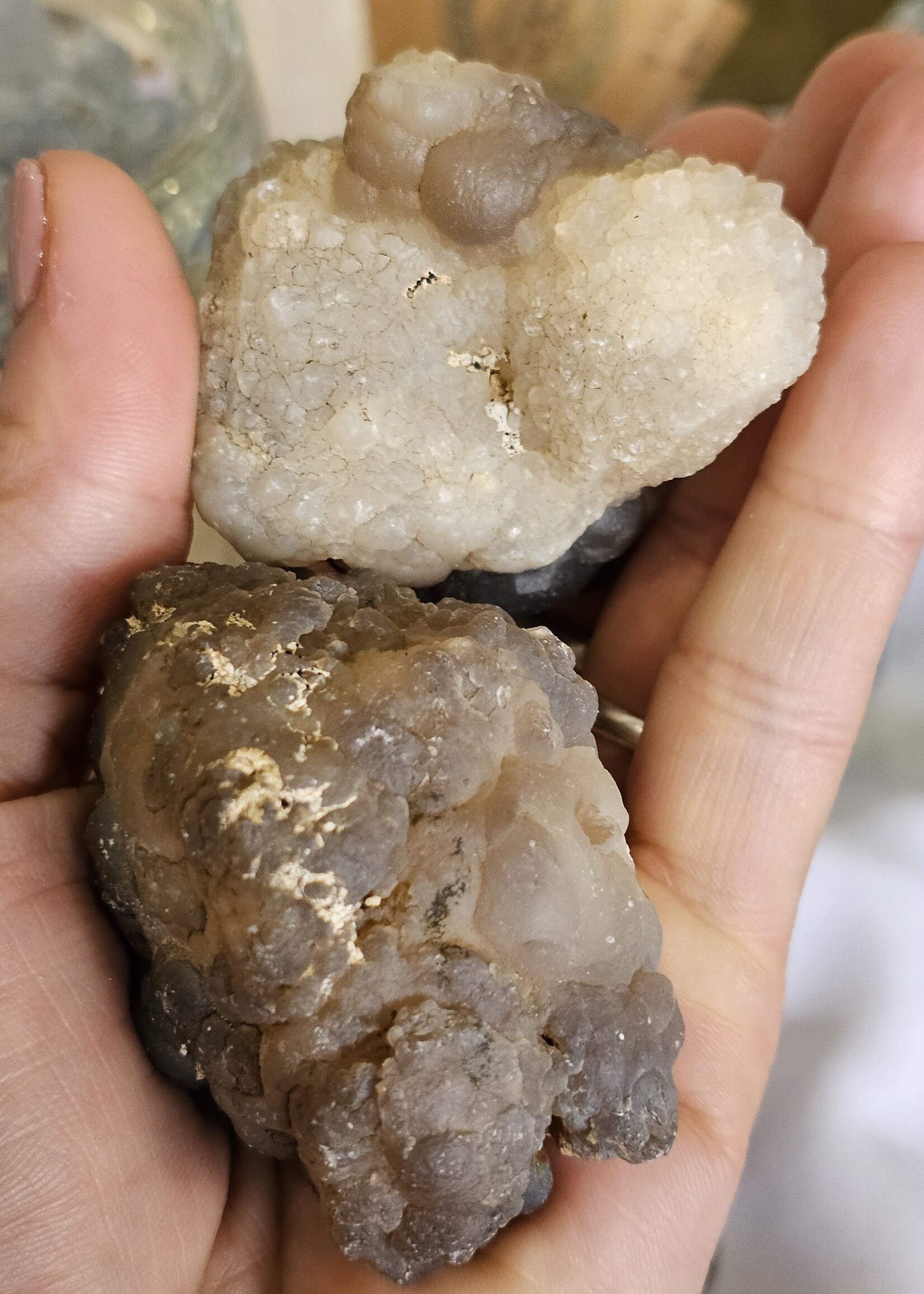 Chalcedony Natural Formation Med 2.5x2x2"