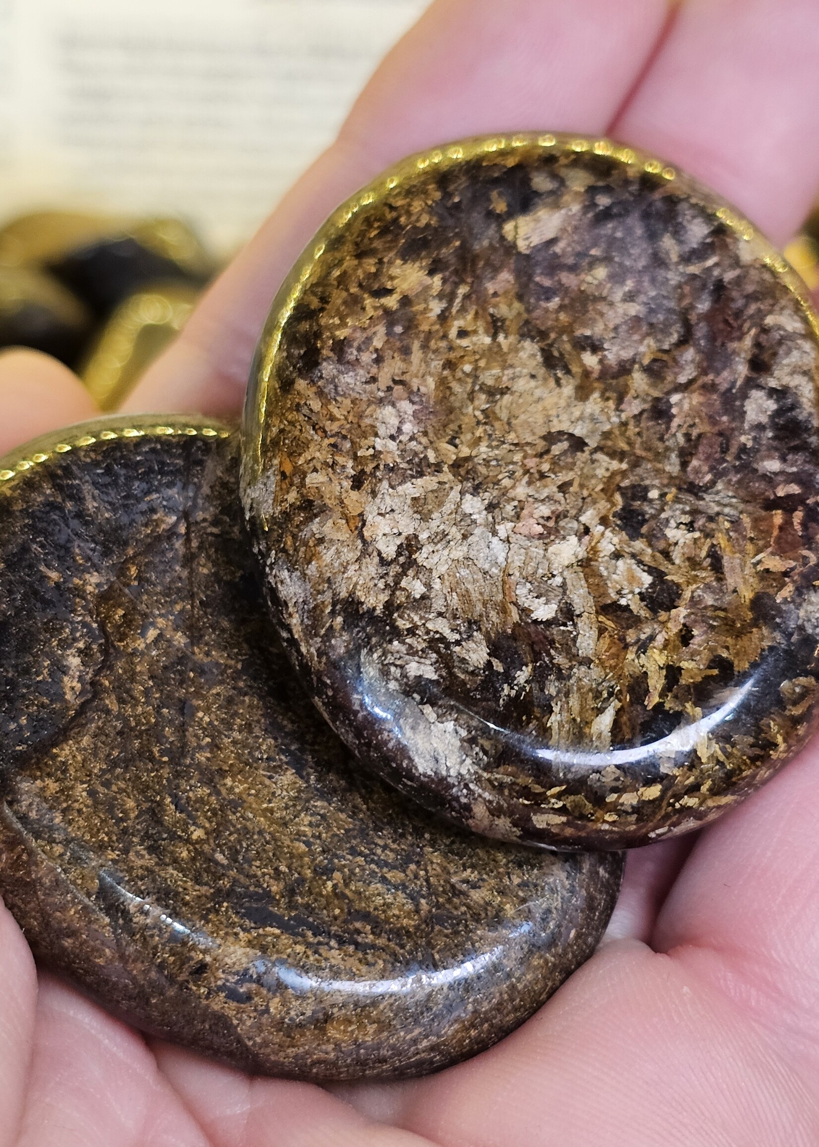 Bronzite Lg Worry Stone