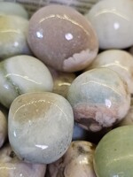 Sakura Agate Chlorine Included Tumbled, Medium, Madagascar