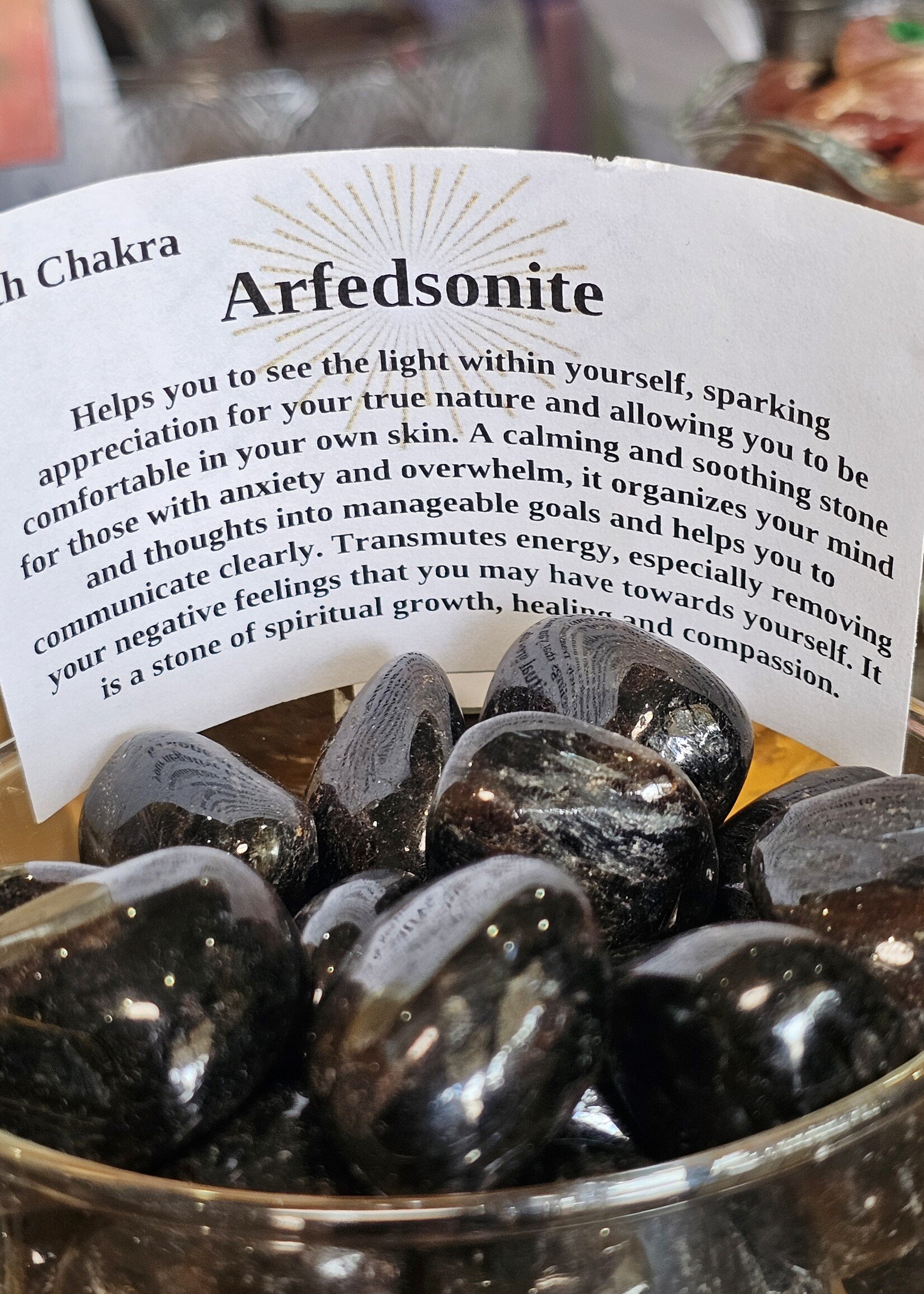 Arfvedsonite Tumbled, Large