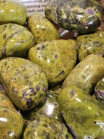 Atlantisite Tumbled, Large: Stichtite & Serpentine
