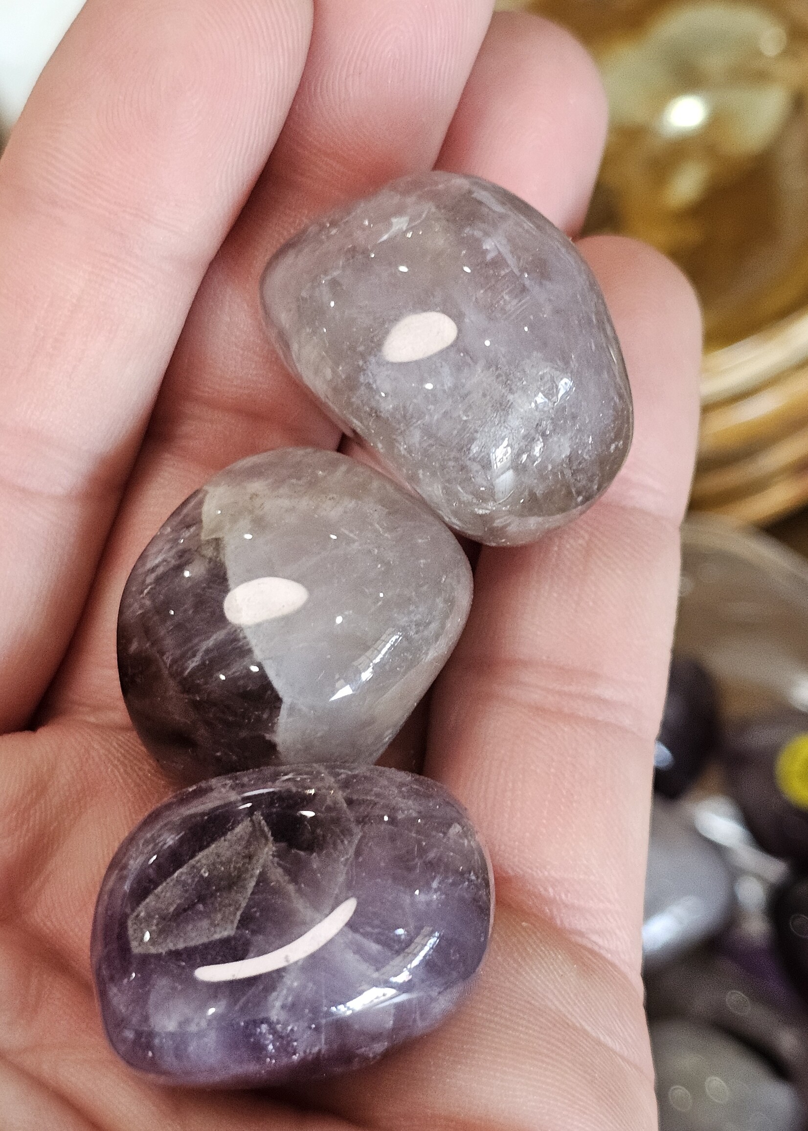 Auralite 23 Tumbled, Medium