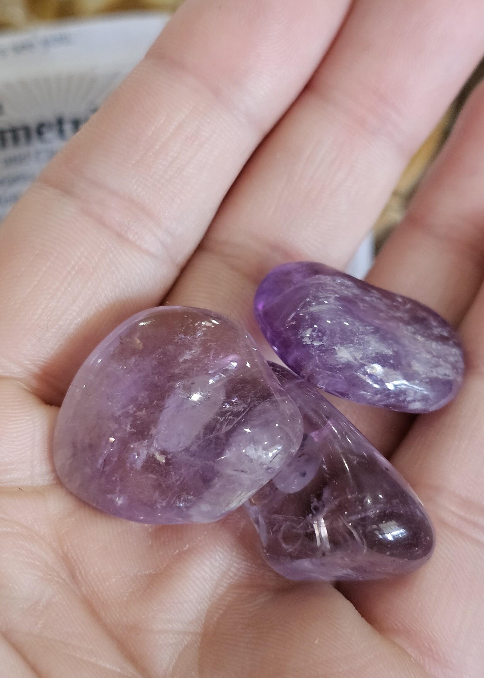 Ametrine Tumbled, Medium