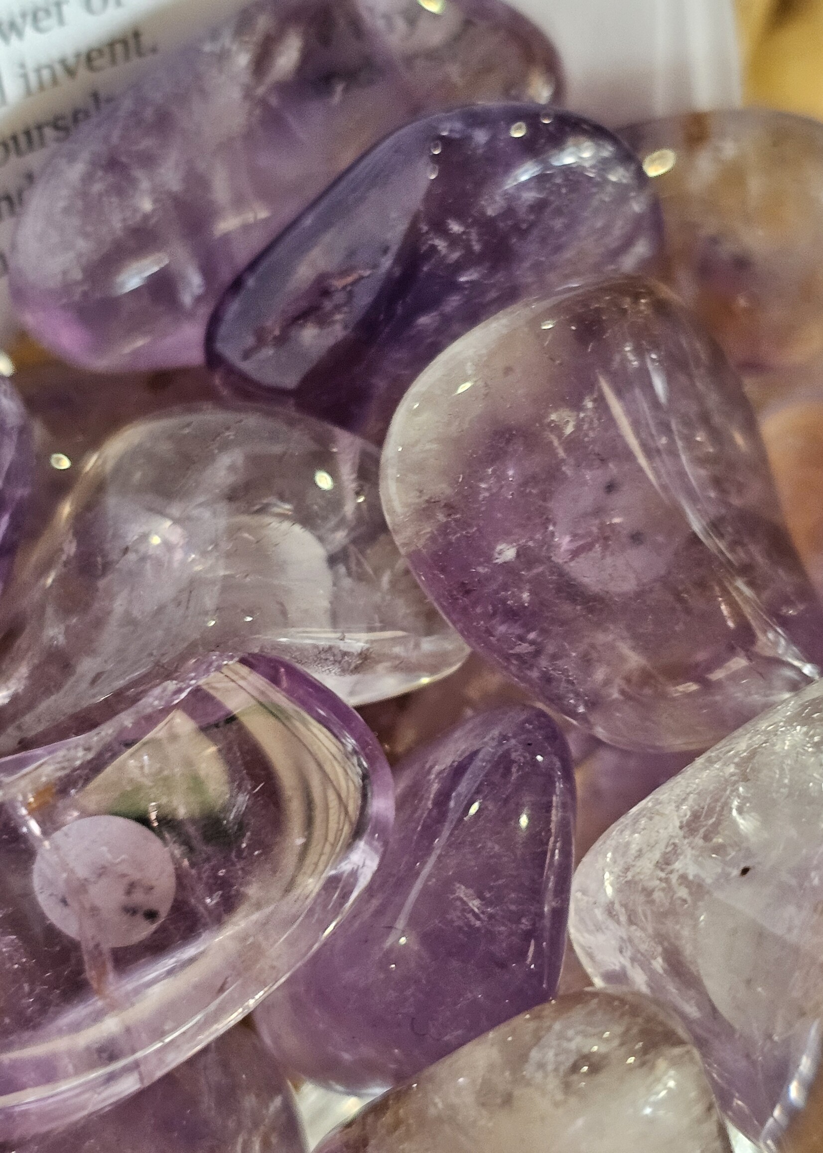 Ametrine Tumbled, Medium