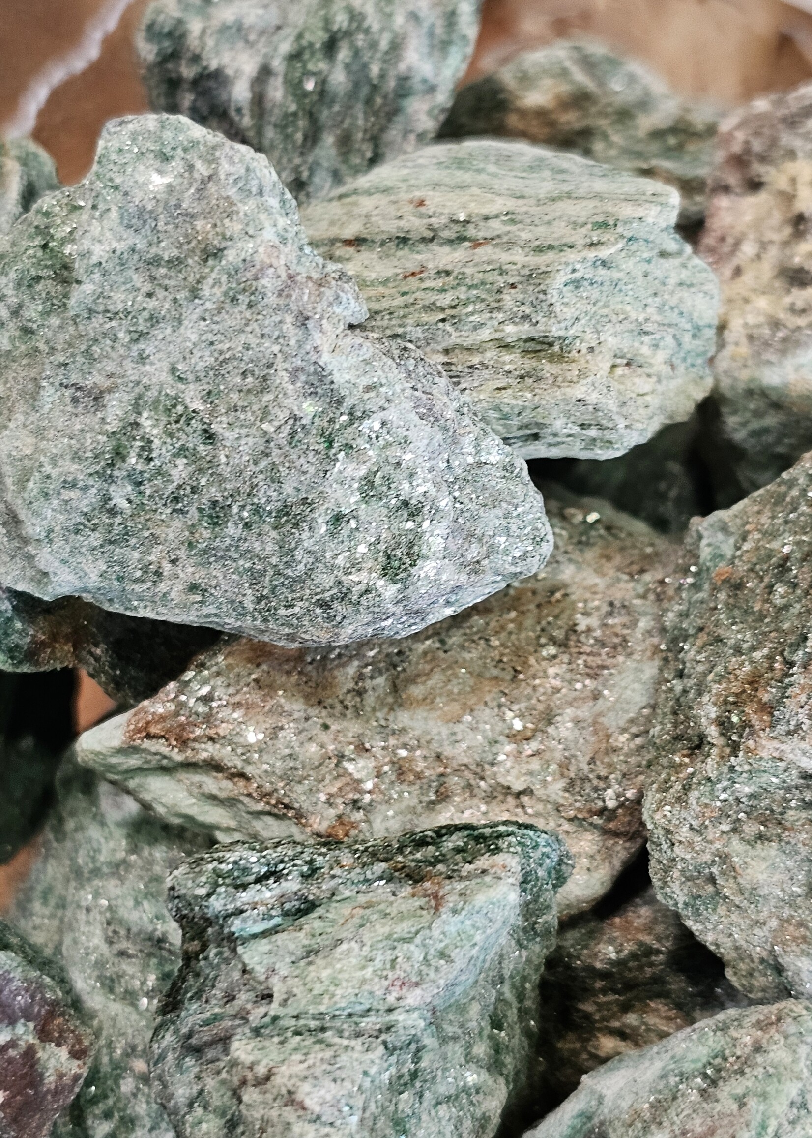 Fuchsite Natural Raw