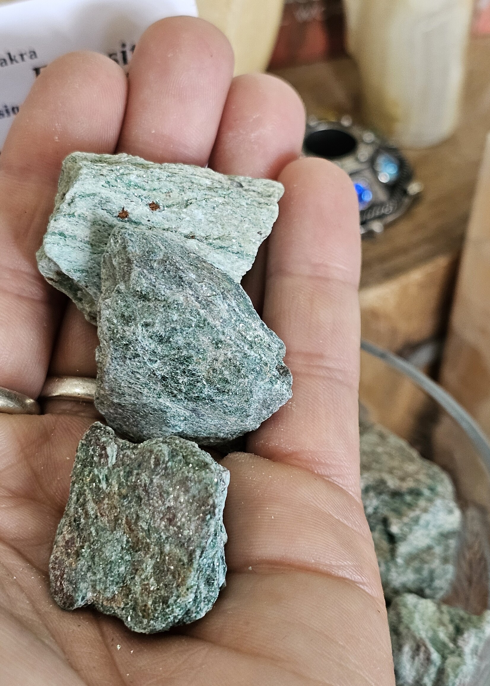 Fuchsite Natural Raw