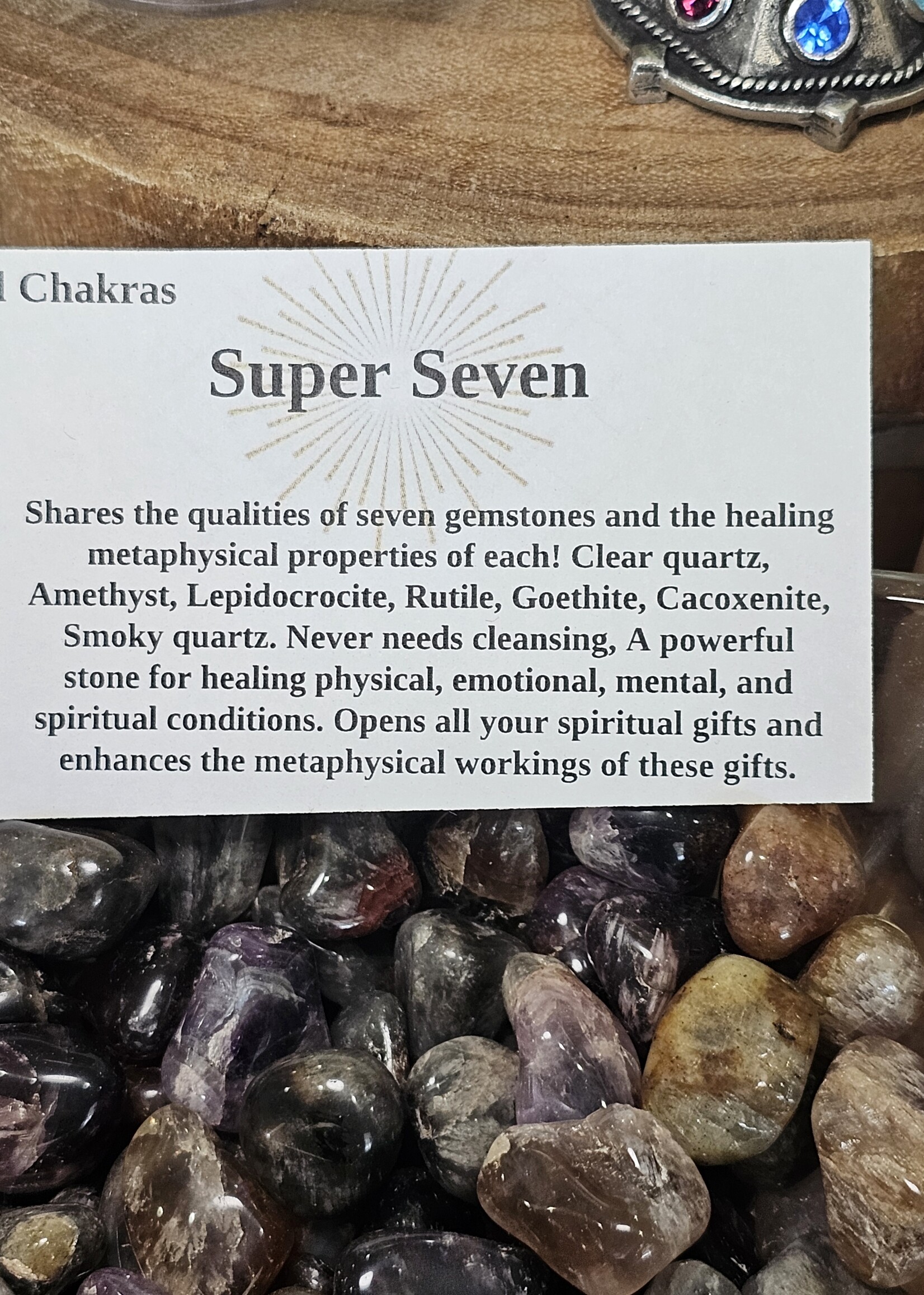 Super Seven Tumbled SM