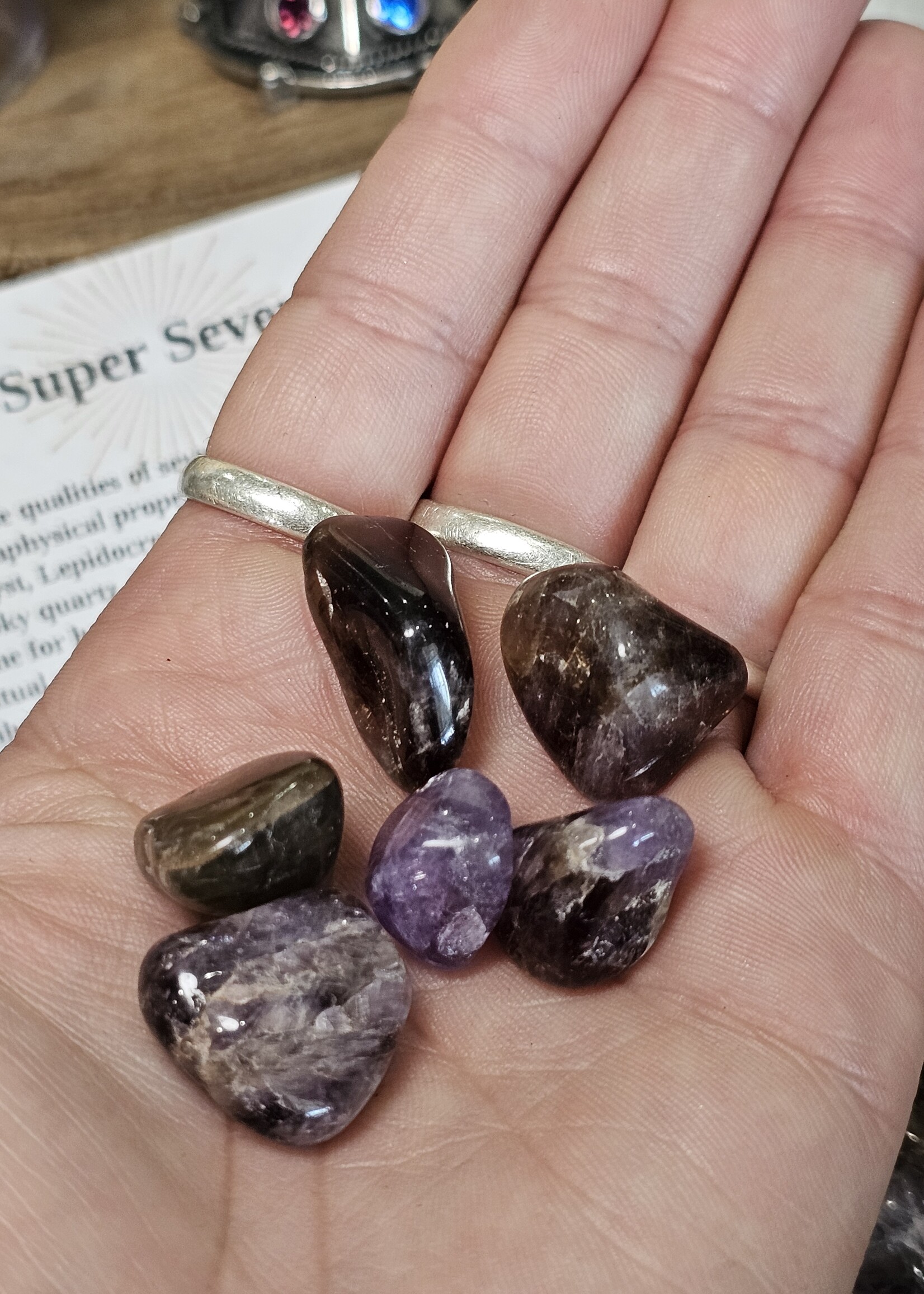 Super Seven Tumbled SM