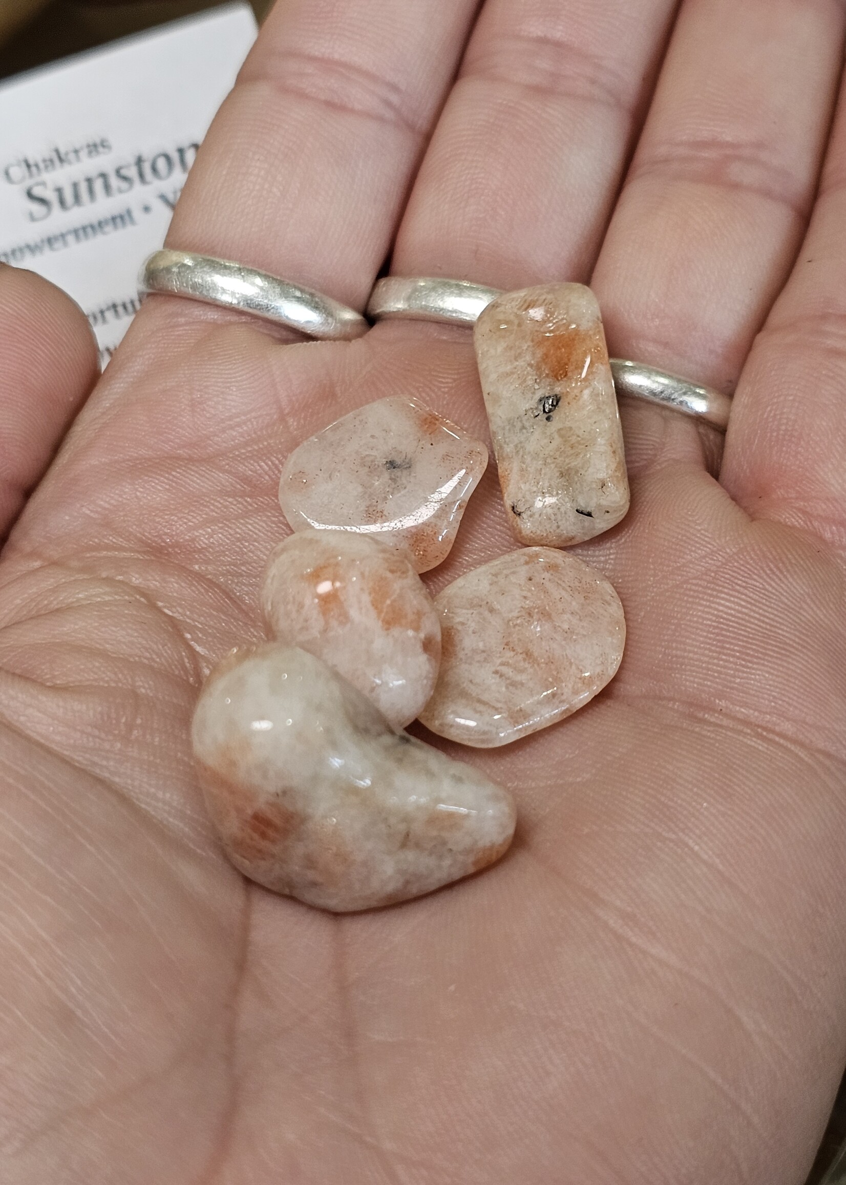 Sunstone Tumbled, Small