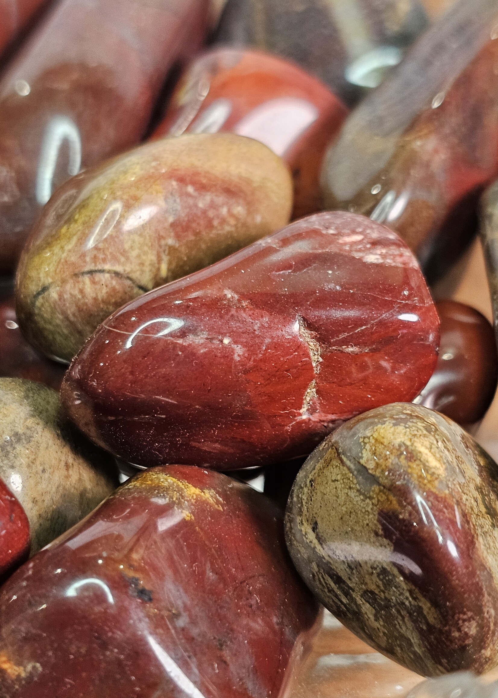 Rainbow Jasper Tumbled