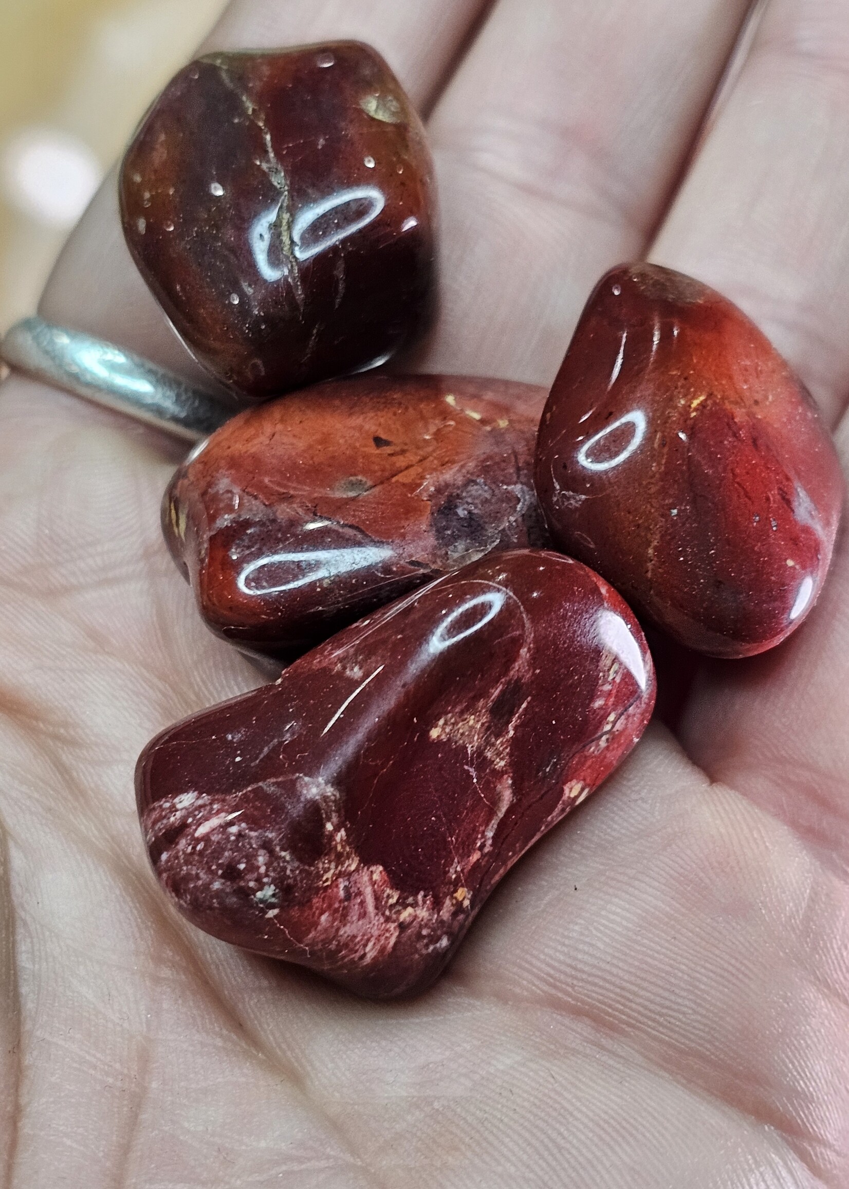 Rainbow Jasper Tumbled