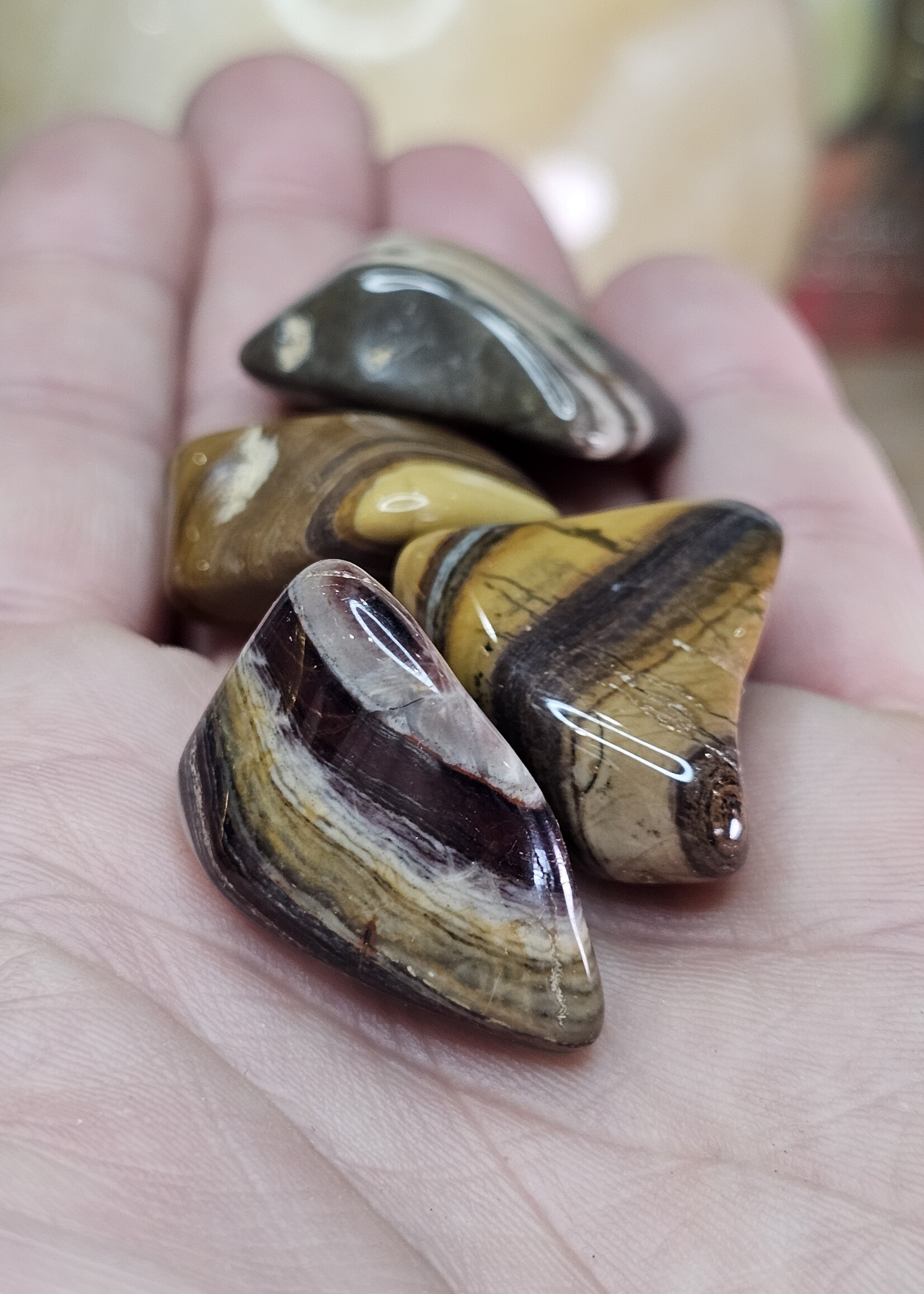 Banded Jasper Tumbled, Medium