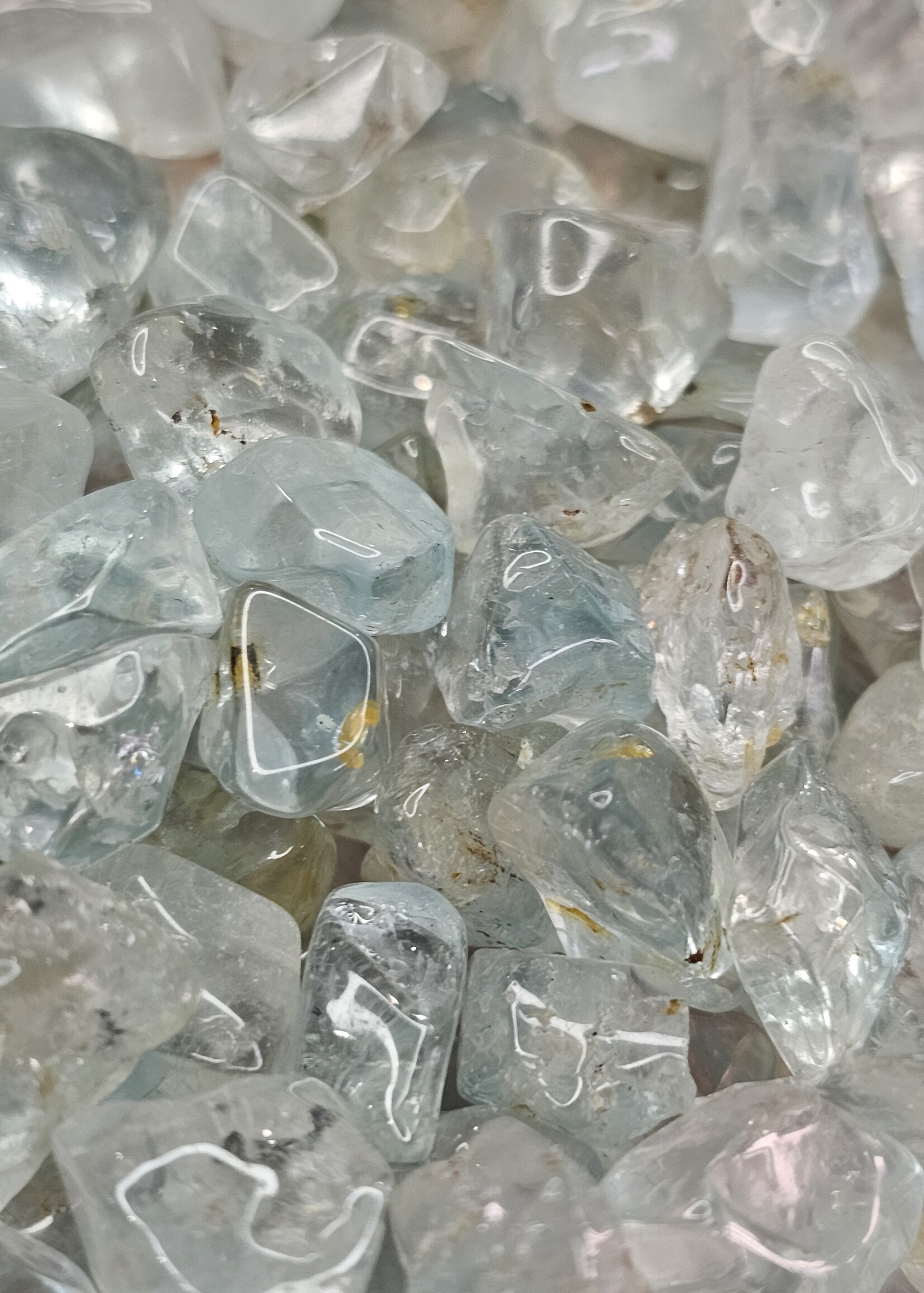 Blue Topaz Tumbled, Small