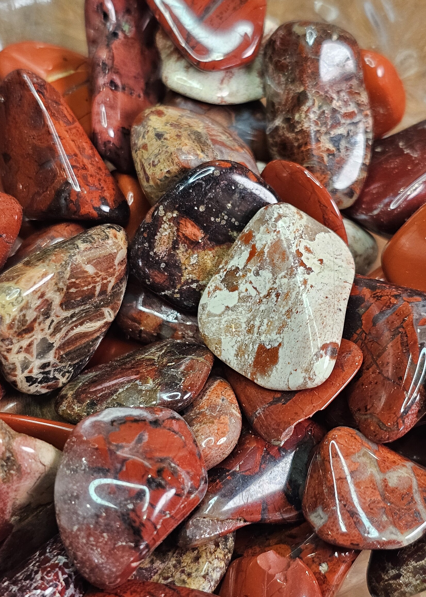 Brecciated Jasper Tumbled