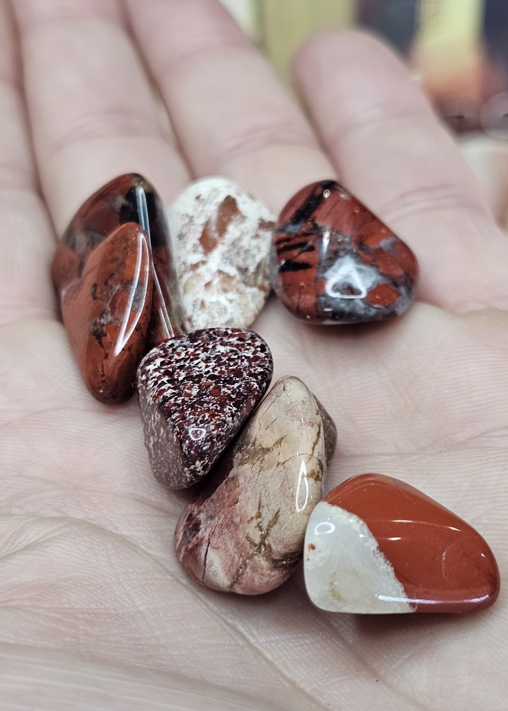 Brecciated Jasper Tumbled