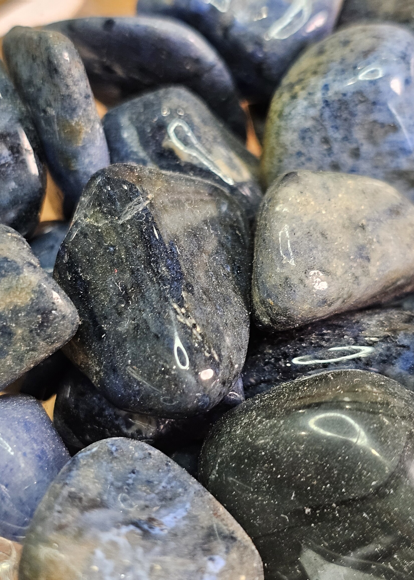 Dumortierite Tumbled