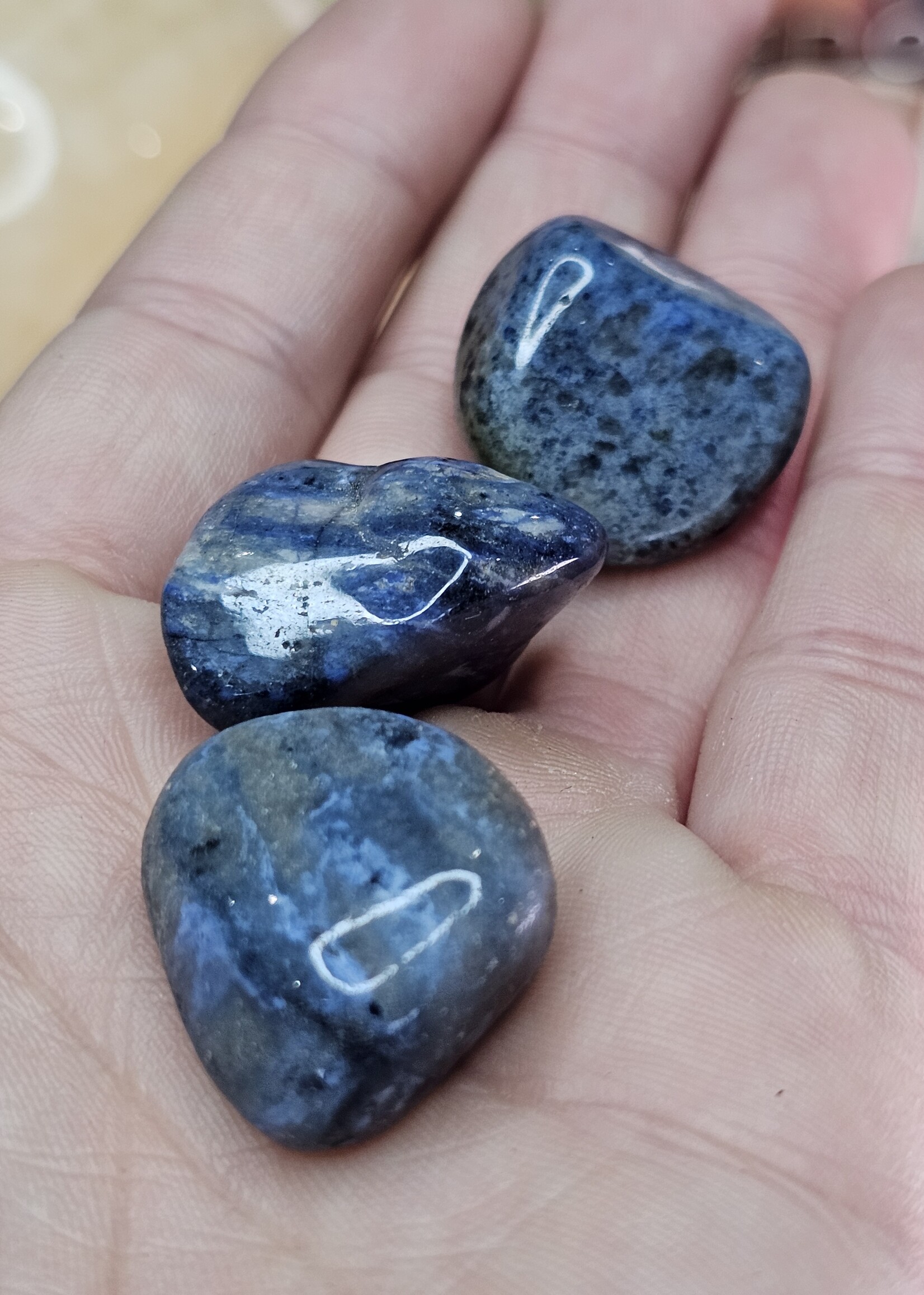 Dumortierite Tumbled