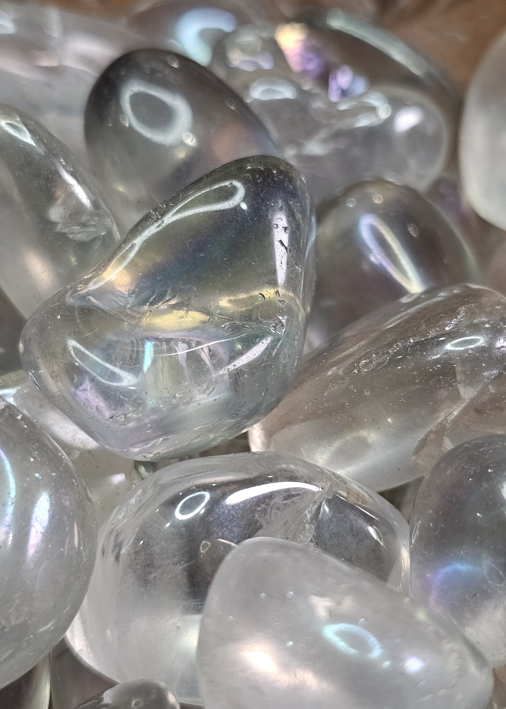 Fantasy Quartz Tumbled, Medium